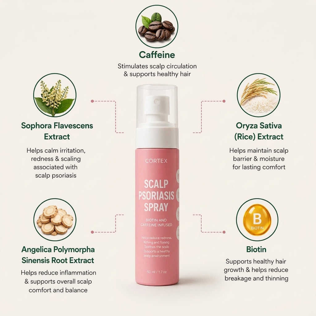 Cortex anti scalp psoriasis spray