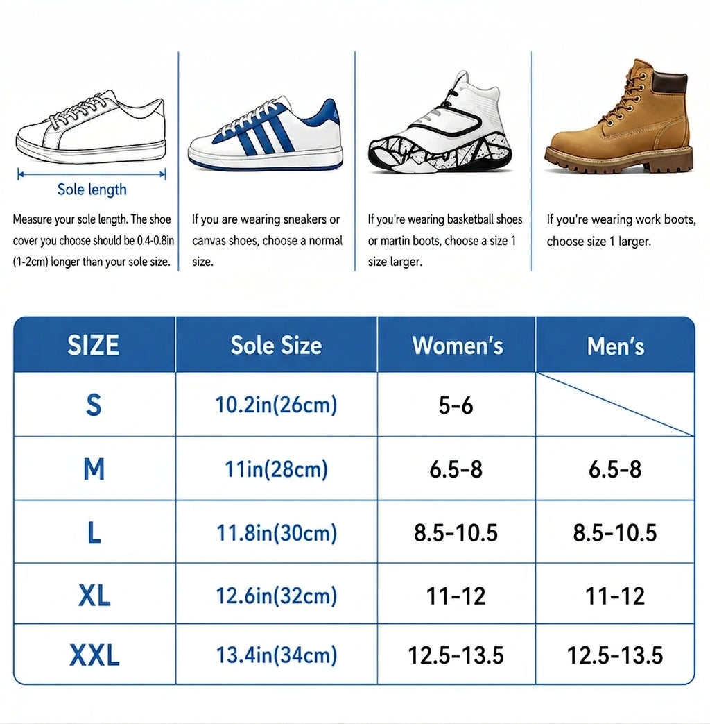 Cortex™ waterproof shoe covers