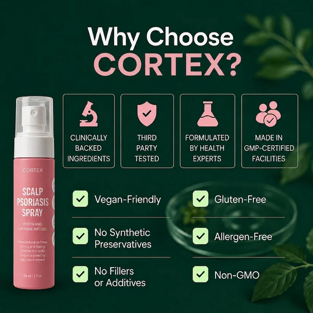 Cortex anti scalp psoriasis spray